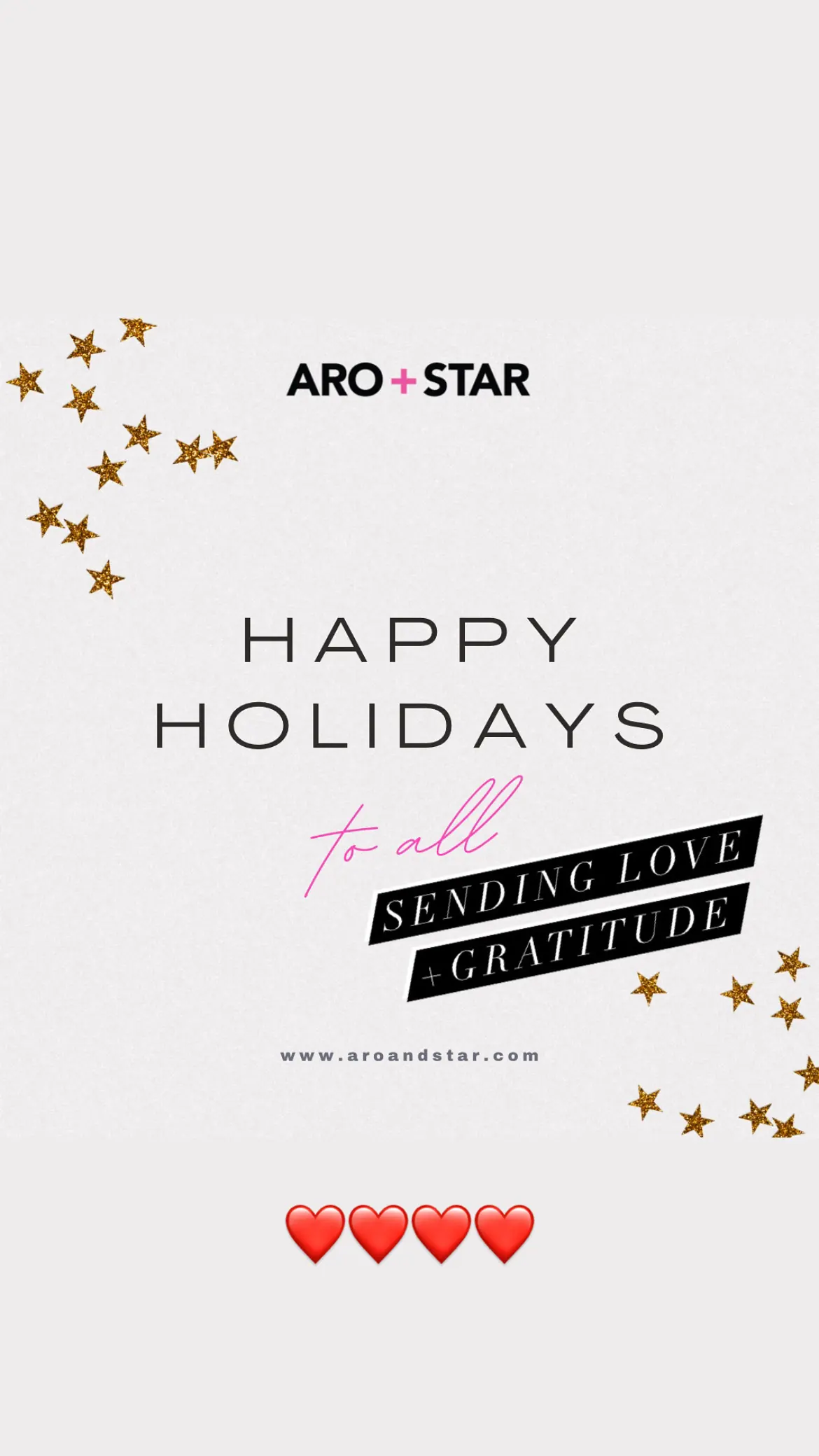 ARO+STAR branded social media design, frame 5