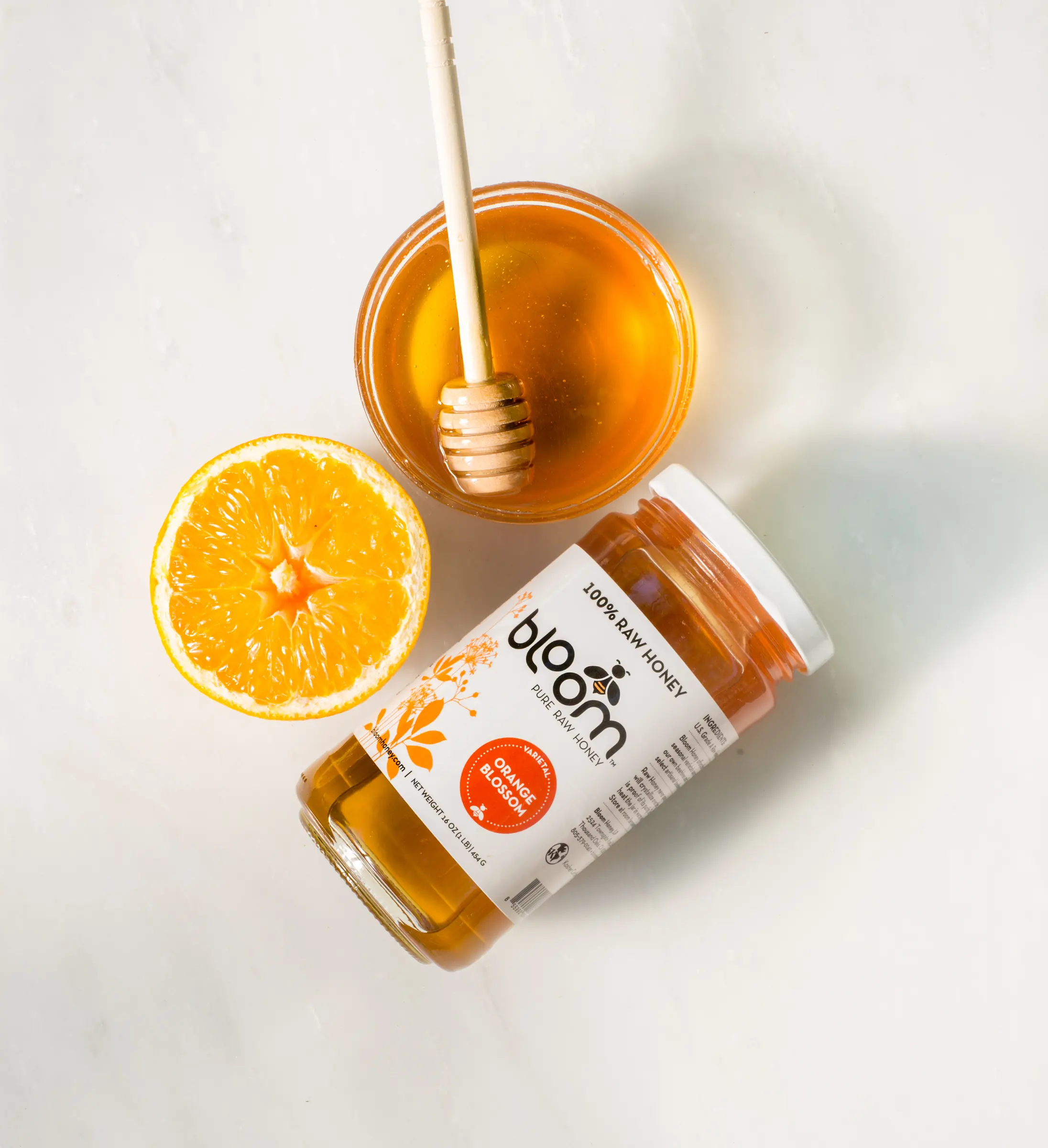 Bloom Honey brand design application 2
