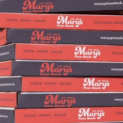 Mary's Pizza Shack Brand Identity + Web project preview