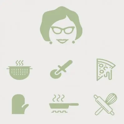 Mary's Pizza Shack brand design application 4